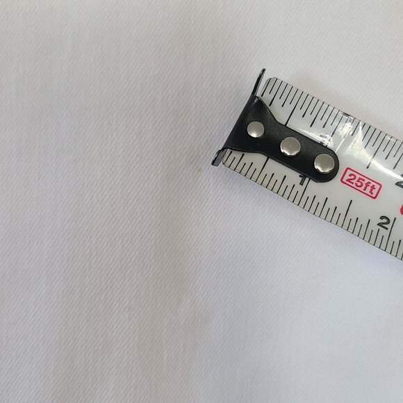 Gap White Cotton Stretch Demin Crop Jeans NEW Women's 18 - Picture 9 of 9